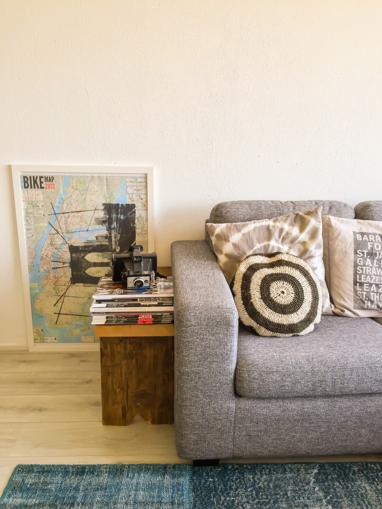 couch, at home, styling, brooklyn art