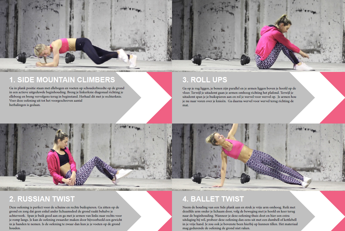De Fitgirl Challenge Guide + schema's FOLLOWFITGIRLS