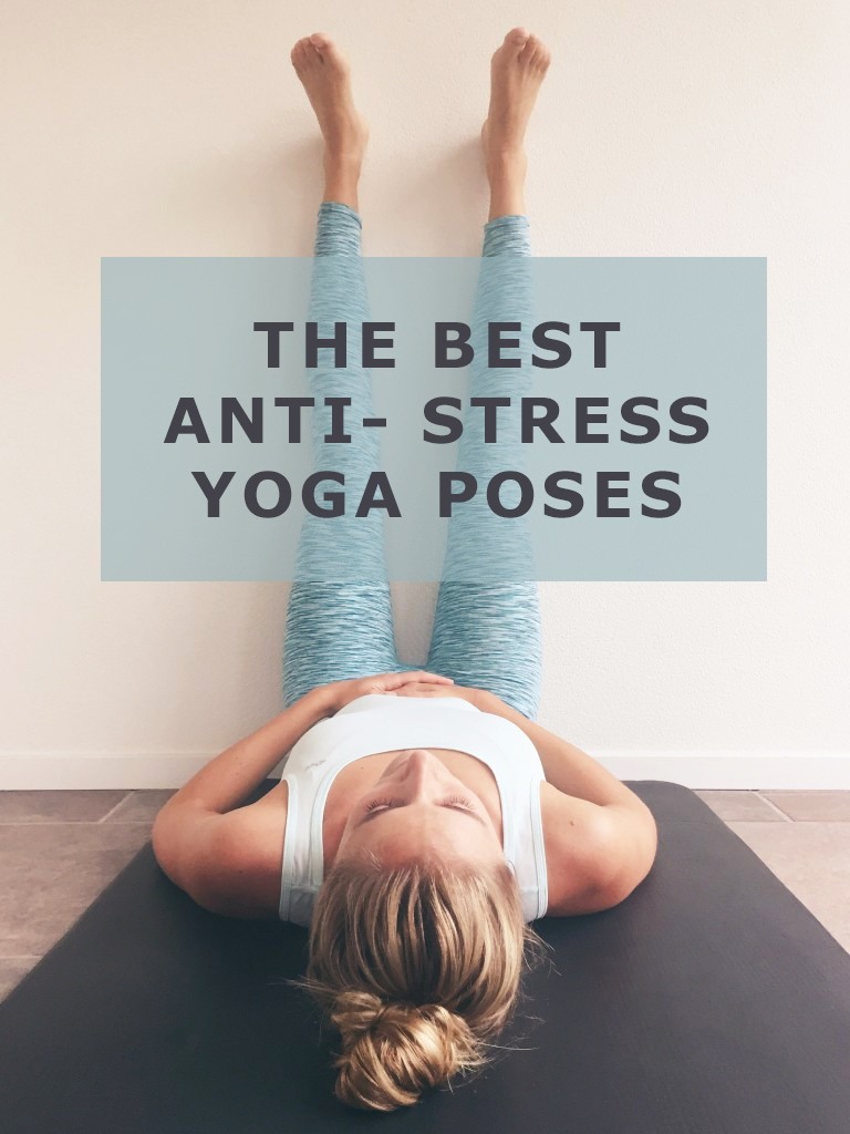6 X Yoga poses tegen stress