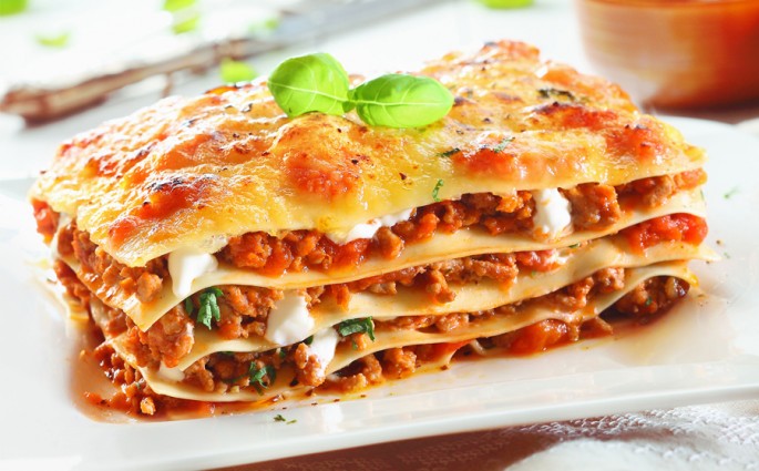 healthy lasagne